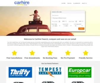 Carhire.co.za(Car Hire) Screenshot