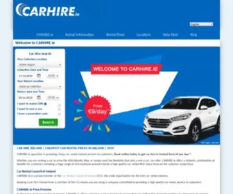 Carhire.ie(Car Hire in Ireland) Screenshot