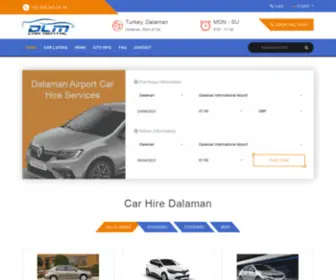 Carhiredalamanairport.com(Dalaman Airport Rent A Car) Screenshot