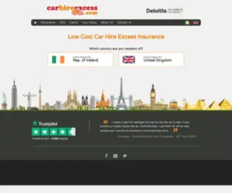 Carhireexcess.com(Car Hire Excess Insurance) Screenshot