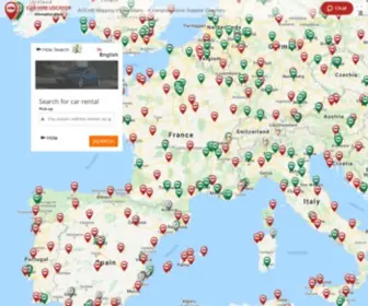 Carhirelocator.com(Information Driven Rental Cars) Screenshot