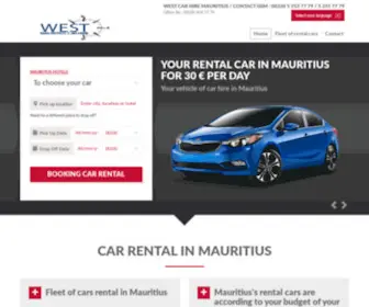 Carhiremauritius.com(Car Hire) Screenshot