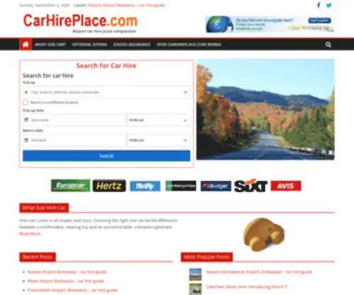 Carhireplace.com(Customer service) Screenshot
