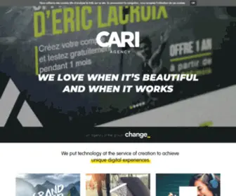 Cari.agency(Cari Agency) Screenshot