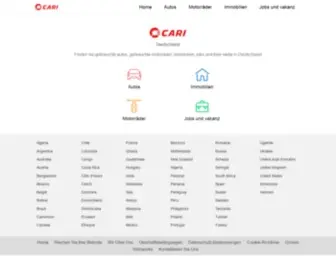 Cari.com.de(Finden sie gebrauchte autos) Screenshot