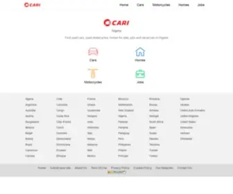 Cari.com.ng(Find used cars) Screenshot
