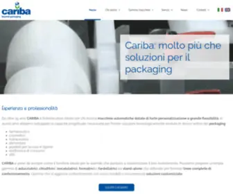 Cariba.it(Macchine imballaggio e macchine confezionamento) Screenshot