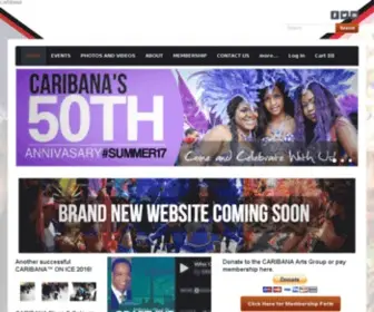 Caribana.com(Caribana Toronto’s number one Carnival source Since 1967) Screenshot