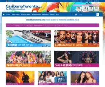 Caribanatoronto.com(Caribana Toronto) Screenshot