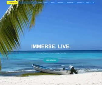 Caribation.com(Caribbean Vacation & Real Estate) Screenshot