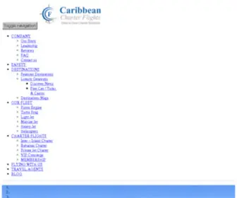 Caribbean-Charter-Flights.com(Caribbean Charter Flights) Screenshot