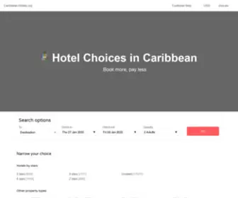 Caribbean-Hotels.org(Caribbean hotels & apartments) Screenshot