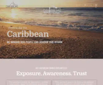 Caribbean1ST.com(Embracing the Caribbean) Screenshot