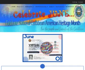 Caribbeanamericanmonth.org(Caribbean American Heritage Month) Screenshot