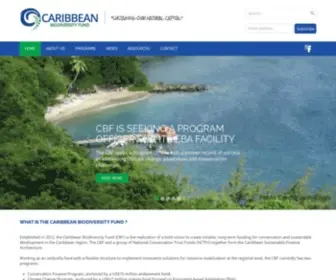 Caribbeanbiodiversityfund.org(Caribbean Challenge Initiative) Screenshot