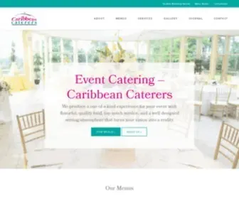 Caribbeancaterers.com(Just another WordPress site) Screenshot