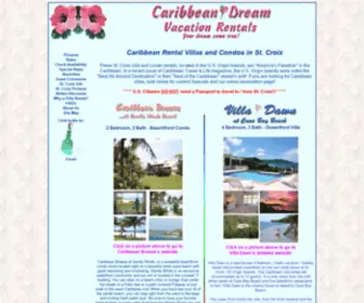 Caribbeandreamvilla.com(Caribbean Rental Villas) Screenshot