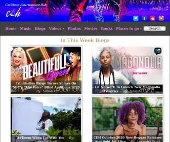 Caribbeanentertainmenthub.com(Promote Caribbean Entertainment and Culture) Screenshot