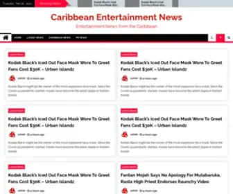 Caribbeanetroundup.com(Caribbean Entertainment News) Screenshot