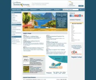 Caribbeanhomeandhouse.com(Caribbean home and house) Screenshot