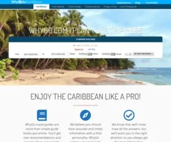 Caribbeanlogue.com(Caribbean Travel Guide to Vacations) Screenshot