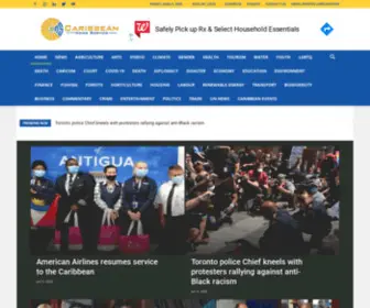Caribbeannewsservice.com(Caribbean News Service) Screenshot