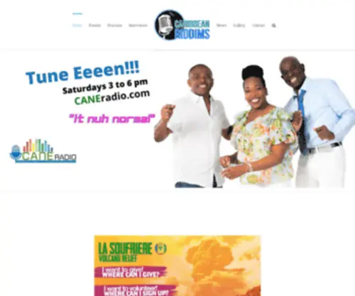 Caribbeanriddims.com(Caribbean Music) Screenshot