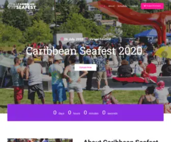 Caribbeanseafest.com(A festival to celebrate the Caribbean People) Screenshot