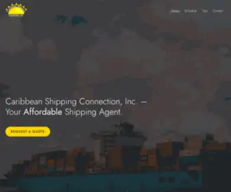 Caribbeanshippingconnect.com(Caribbeanshippingconnect) Screenshot