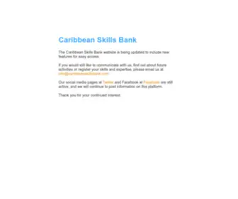 Caribbeanskillsbank.com(The Caribbean Diaspora Skills Directory CIC) Screenshot