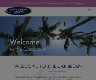 Caribbeansoaps.com(Caribbean Soaps) Screenshot