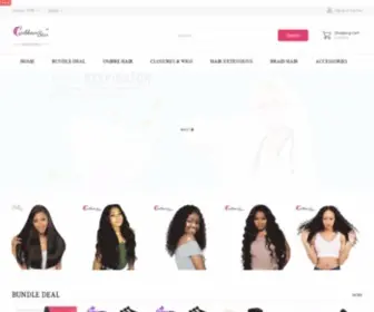 Caribbeanstarhair.com(Caribbean Star Hair Online Shopping Mall) Screenshot