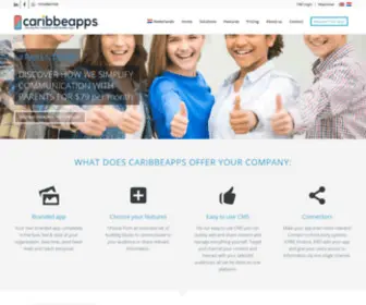 Caribbeapps.com(Serving the Caribbean with Mobile Apps) Screenshot