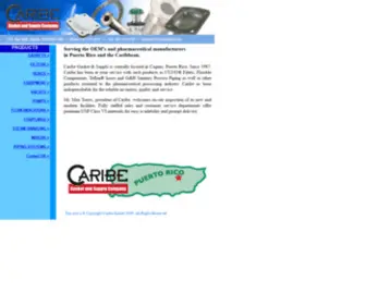 Caribegasket.com(Caribe Gasket and Supply Company) Screenshot