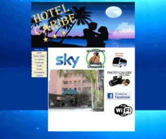 Caribehotel.it(Caribe hotel) Screenshot