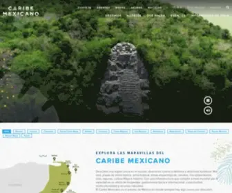 Caribemexicano.travel(Caribe Mexicano) Screenshot