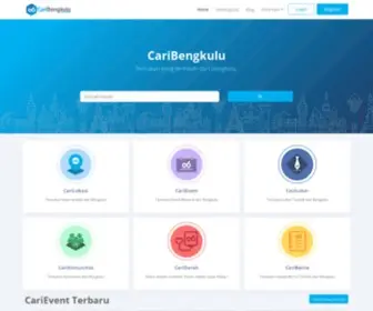 Caribengkulu.com(Bengkulu Ada di Sumatera) Screenshot