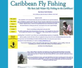 Caribflyfishing.com(Caribbean Fly Fishing) Screenshot