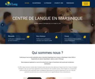 Cariblang.com(Accueil CARIBLANG) Screenshot