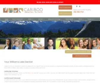 Cariboodentalclinic.com(The dentists at Cariboo Dental Clinic provide patients in Williams Lake making sure every client) Screenshot