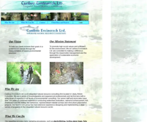Caribooenvirotech.com(Cariboo Envirotech Ltd) Screenshot