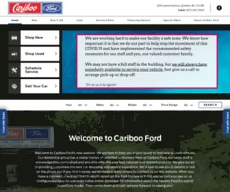 Caribooford.com(Cariboo Ford in Quesnel) Screenshot