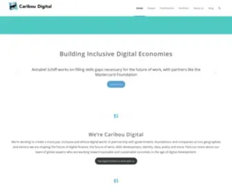 Cariboudigital.net(Building emerging market digital economies) Screenshot