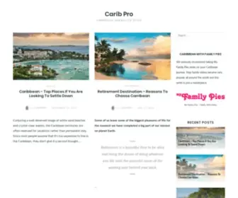 Caribpro.com(Caribbean Dream Life Blog) Screenshot