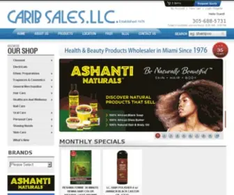 Caribsalesinc.com(Carib Sales) Screenshot