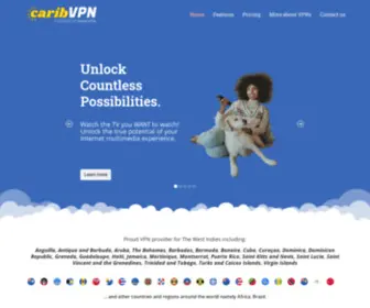 CaribVPN.com(VPN Provider of The West Indies) Screenshot