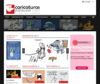 Caricaturasparausar.com(Caricaturas para Usar) Screenshot