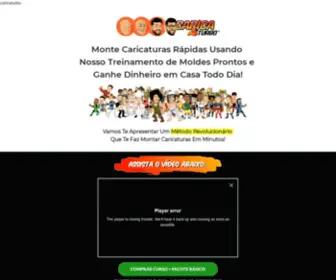 Caricaturbo.com.br(Curso Caricaturbo) Screenshot