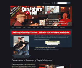 Caricature.com(Live Digital Caricatures) Screenshot