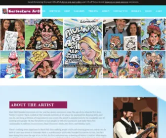 Caricatureart.us(Caricature) Screenshot